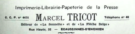 Imprimerie Marcel Tricot